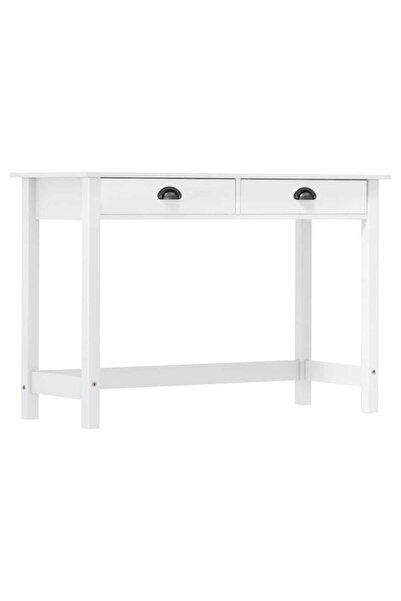 vidaxl Masă consolă Hill cu 2 sertare, 110 x 45 x 74 cm, Lemn masiv de pin