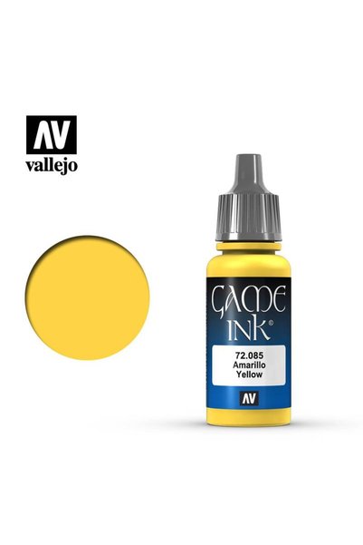 Vallejo 17ml Μελάνι Game - Ακρυλικό Χρώμα σε Κιτρινίζο Απόχρωση #   72085