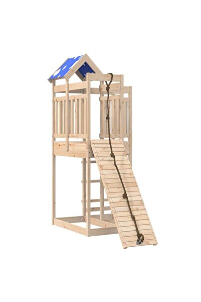 vidaxl Set de joacă pentru exterior, din lemn masiv de pin