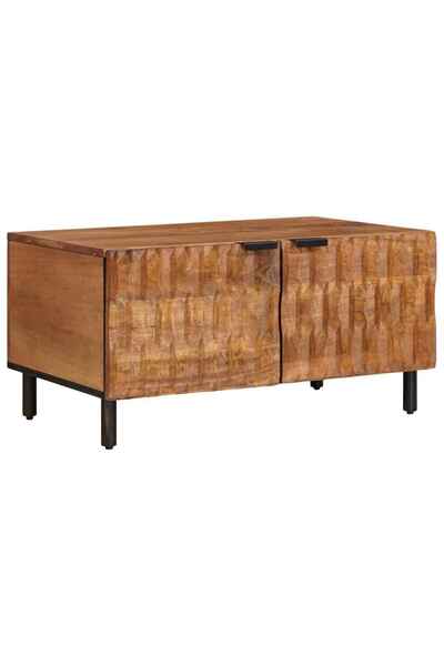 vidaxl Masă de cafea Maro 80 x 50 x 40 cm Lemn de mango solid