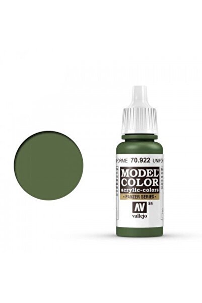 Vallejo 17ml Χρώμα Μοντέλου - Ομοιόμορφο Πράσινο #   70922