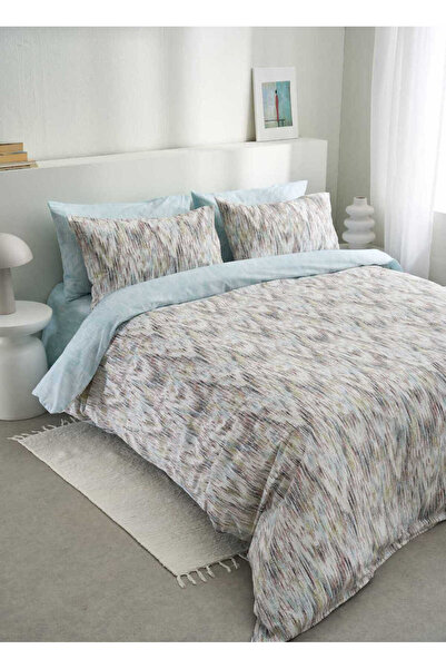 Vesta Home Βαμβακερό Σετ Παπλωματοθήκης 230 x 240 εκ. Σούπερ Διπλό με 2 Μαξιλ...