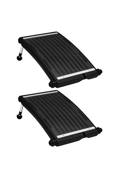 vidaxl Panouri solare pentru încălzirea piscinei, 2 buc., 72,5 x 46 cm, curbate