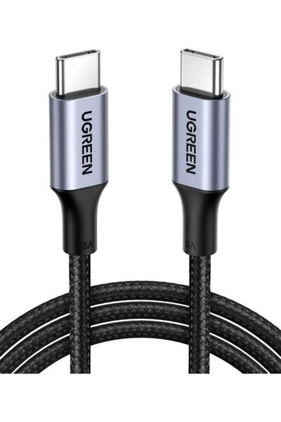 Ugreen Cablu USB Type-C la USB Type-C 70427B, 1m, Negru
