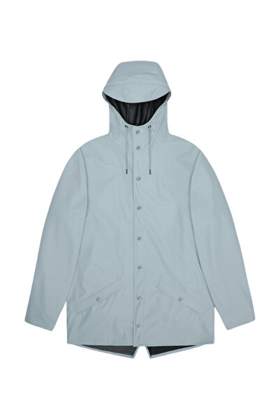 Rains Mavi Erkek Standart Fit Yağmurluk Jacket W3