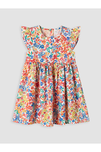 LC Waikiki Quality Pieces from Çelebi Store Flower Embroidered Girl's Dress