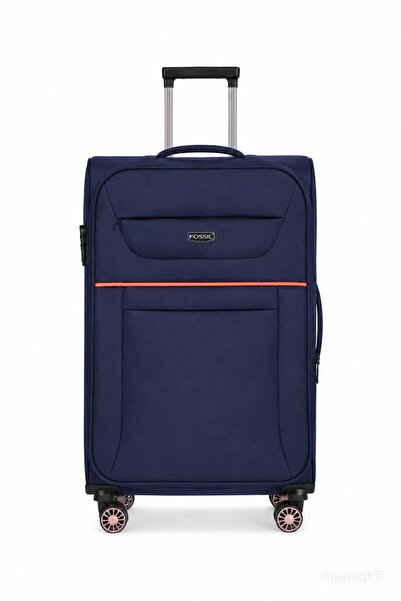 Fossil Unisex Kumaş Orta Boy Ultra Hafif Şifreli Körüklü Kendi Etrafında Döne...