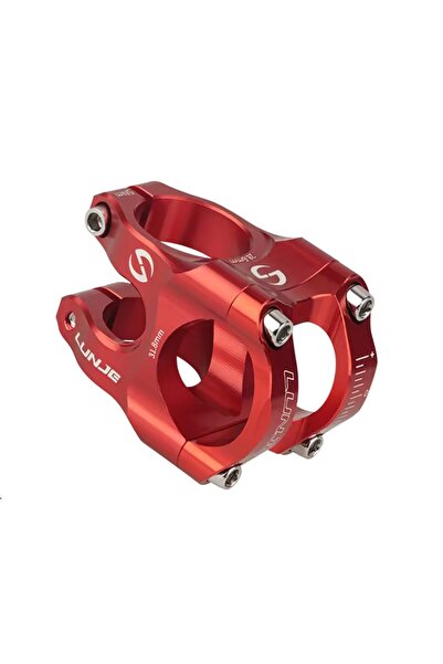 tur bike Kırmızı Lunje Gidon Boğazı 31,8 Mm