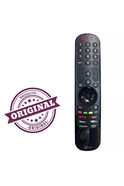 FRANKEVER (ORJİNAL SES KOMUT VE MAUSE) LG MR24GN AKB76045106 SES KOMUTLU ORİJİNAL TV KUMANDASI