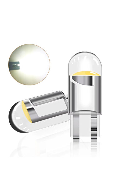 SEWICK T10 Led (Beyaz) 2 Adet (PARK ,GÖSTERGE,PLAKA,TAVAN AMPULÜ)