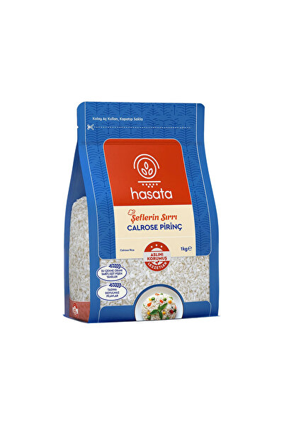 Hasata Şeflerin Sırrı Calrose Pirinç (1 kg)