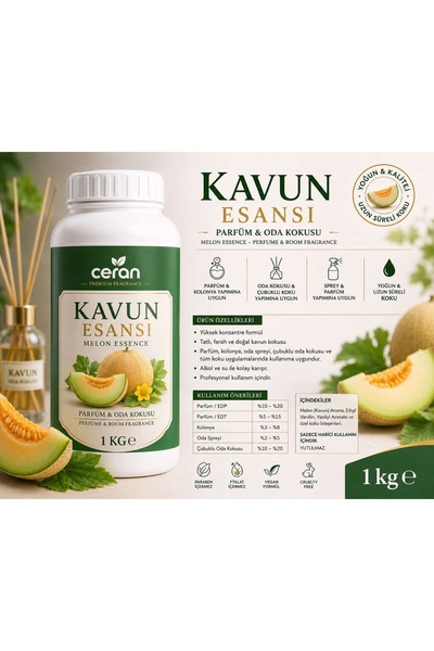 CERAN KOLONYA KAVUN ESANSI KOKU İÇİN 1 KG
