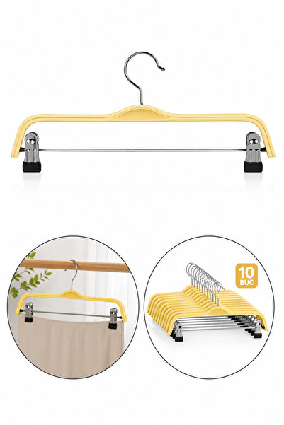 OEM HomeRoy Set 10 umerașe cu cleme pentru pantaloni și fuste