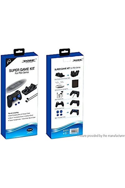 Dobe G-Dreamer PS4 Pro Super Game Kit (TP4-1751) - Dual Charging Dock, Stand,...