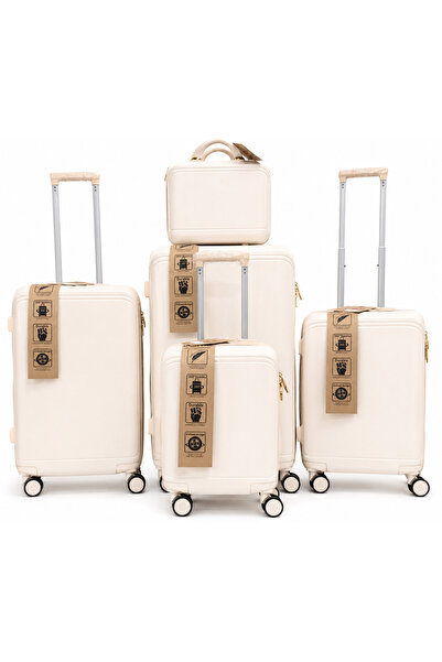 DB Dabesh Bridal Travel Luggage Set 5 Pieces / Double Zipper