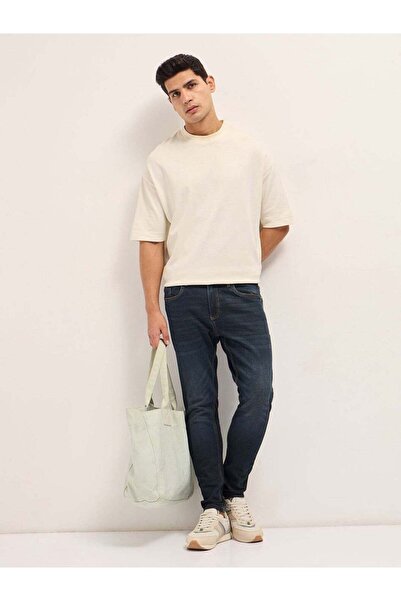 The Bear House Men’s Regular Fit Denim Jeans with Stretch, Stylish Look & All...