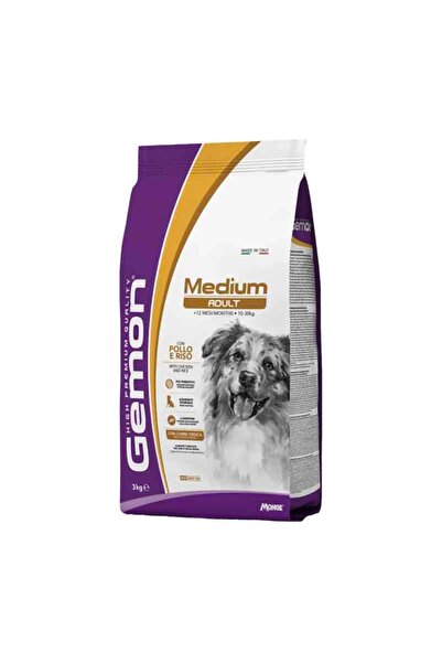 Gemon Medium Adult Ξηρά Τροφή για Σκύλους με Κοτόπουλο 3kg