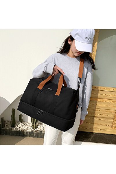 PriStyle Geanta de Sport sau Voiaj, Unisex, Multifunctionala, cu Un Compartim...