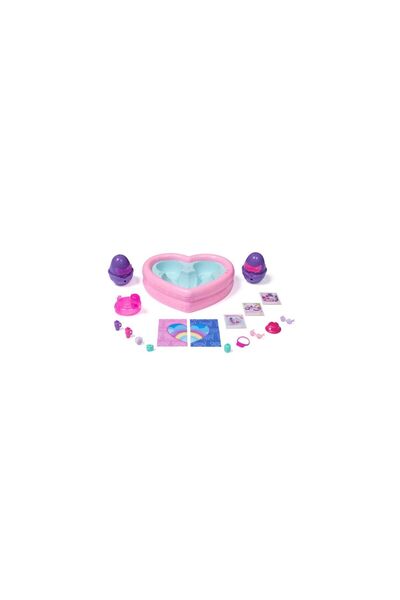 Hatchimals Set curcubeu neon vibrant pentru petrecere la piscină