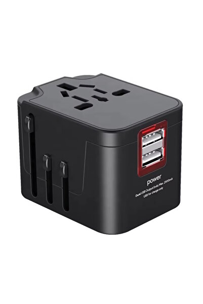 OEM RRtravel HHT210 Πολυλειτουργικός Αντάπτορας Ρεύματος (4xUSB) για ΗΠΑ, ΕΕ,...