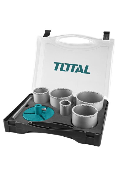 TOTAL - Set 7 accesorii carote zidarie