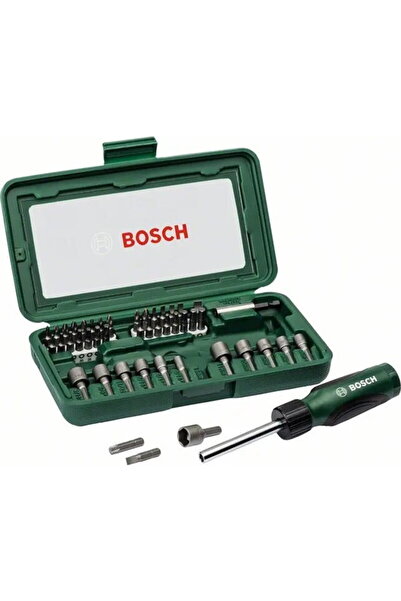 Bosch Set Surubelnita, 46 Piese, Magnetic, Verde