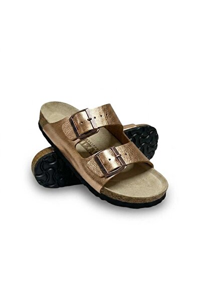 wizard slippers نعال جلدية طبيعية ذات نعل من الفلين