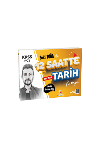 Dizgi Kitap 2026 KPSS AGS Zeki Tuğa ile Tamamı Video Anlatımlı 12 Saatte Tari...