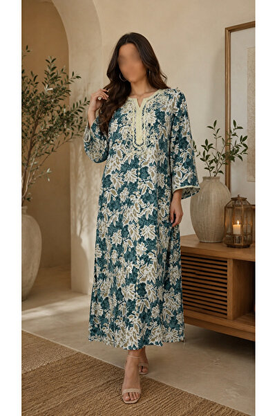 THOGUE Women's Nisiem Turquoise Jalabiya