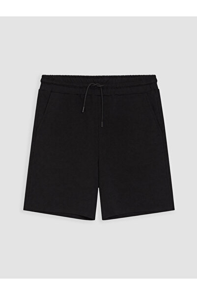LC Waikiki Nevavm Regular Fit Soft Touch Men's Shorts with Difference