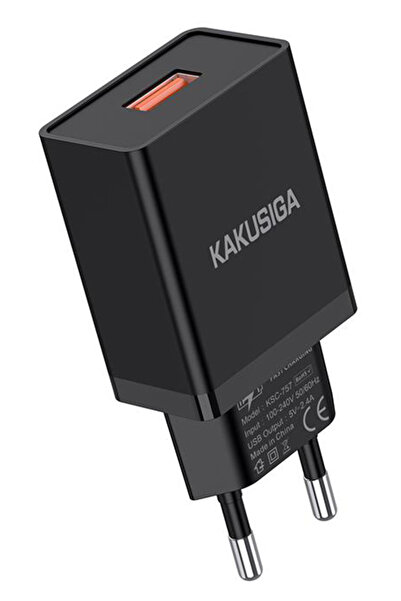 KAKUSİGA φορτιστής τοίχου KSC-930, USB, 2.4A, μαύρος