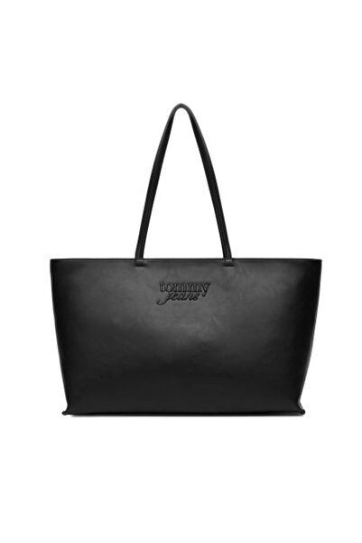 Tommy Hilfiger TJW MUST SİYAH KADIN TOTE ÇANTA