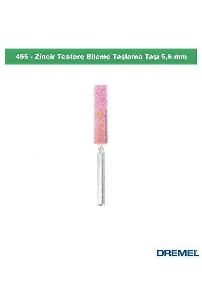 Dremel 455 Zincir Testere Bileme Taşlama Taşı 5,6 mm (3 Adet) 26150455JA