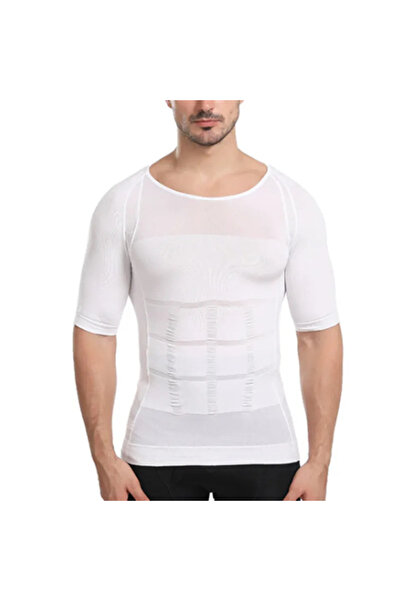 Vivendo Tricou de slabit pentru barbati Slim'n Lift, grad de compresie 140D -...