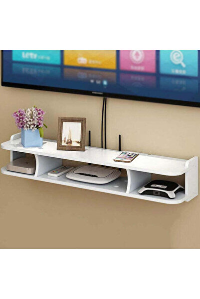Vivendo Suport router si accesorii, 3 compartimente, 20 x 60 cm