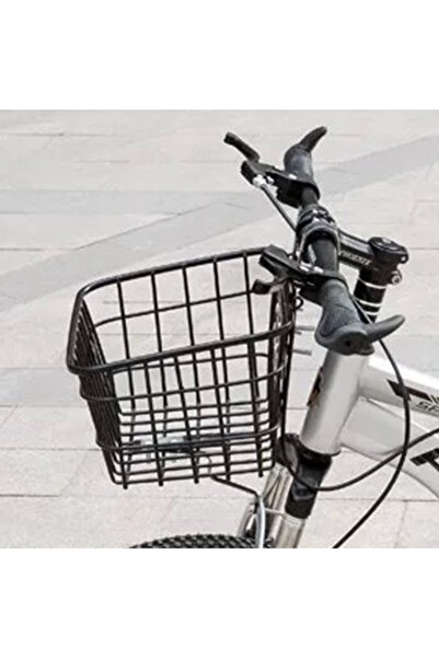 tur bike Kalın Metal Bagaj Sepeti Üstten Kapaklı Eşya Taşıma Sepeti
