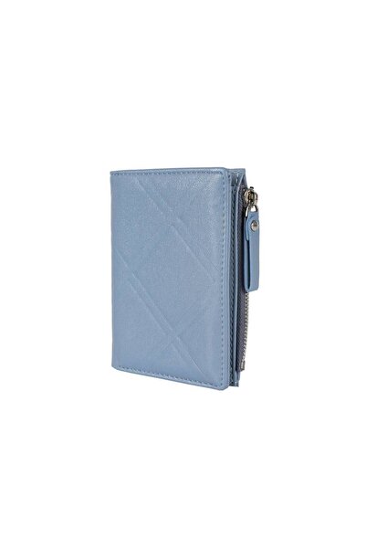 Assoda Asoda Soft Leather Wallet |   Wallet Closure Button with External Zipper