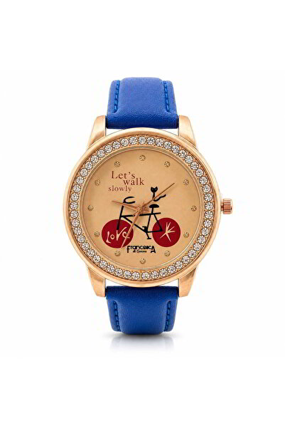 Watch Ceas pentru femei, Casual Francesca di Geneva, Albastru, FF342