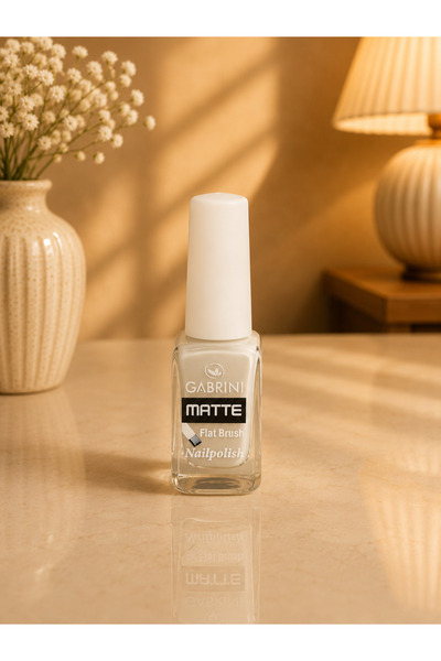 Silver Seasons Gabrini Matte Flat Brush Oje – 10 Renk Seçenekli Mat Oje