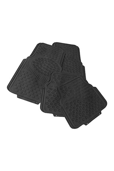 RO GROUP RoGroup Bubble Car Mats, black, 4 pieces