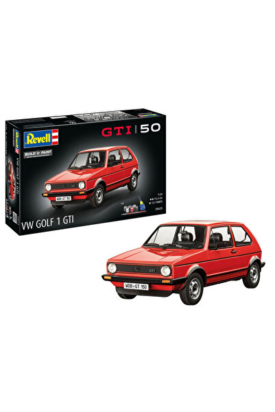 Revell Gift Set Araba 50 Years of the VW Golf 1 GTi 5623
