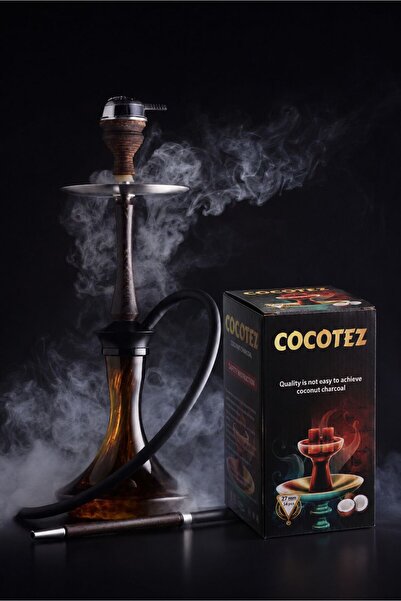 Cocotez Hindistan Cevizi Kabuğundan Doğal Nargile Kömürü 12 KG