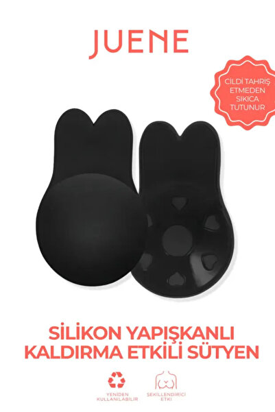 Juene Rabbit Bra Göğüs Kaldırıcı Sütyen - Yapışkanlı Push Up Silikon Gizleyic...