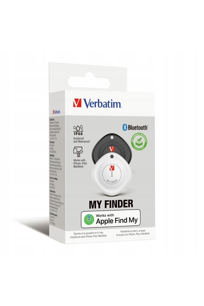 Verbatim Localizator My Finder MYF-02 Bluetooth NFC pachet dublu alb/negru