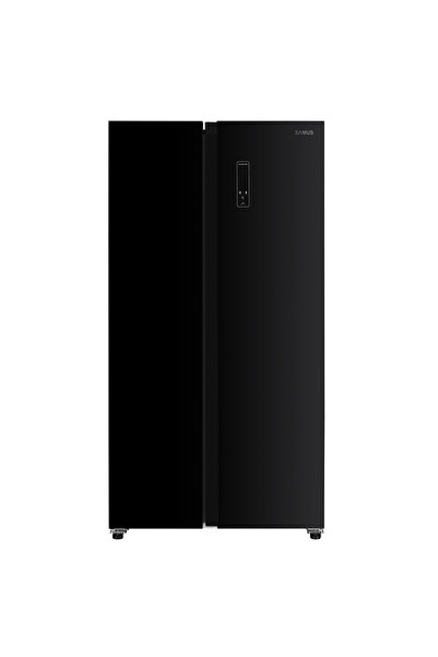 Samus 557NFE Frigider cu congelator tip Side-by-Side, 442L, Sistem No-Frost c...