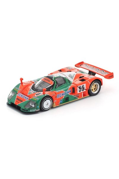 pop race 1 :64 Mazda 787B Renown No.55 1991 Le Mans Winner Diecast Model Car Pr64-301