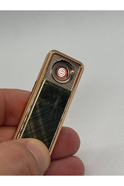 BLT TAKI KOZMETİK Şarjlı Usb'li Dokunmatik Elektronik Çakmak (SARI) Kişiye Öz...