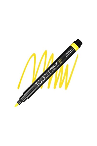 Shinhan Art Touch Opaque Marker Acrylic Pen Fine 0.8-1.3 mm Yellow