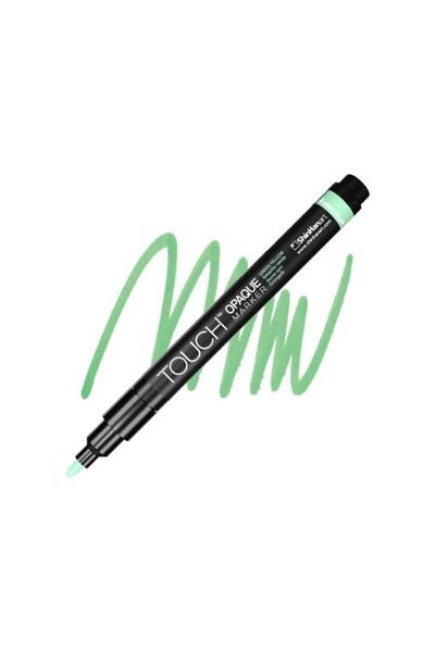 Shinhan Art Touch Opaque Marker Acrylic Pen Fine 0.8-1.3 mm Green Yellow