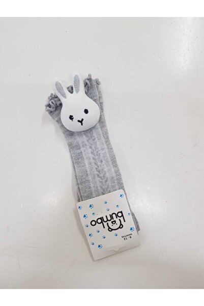 Baby by Bumbo Jacquard Rabbit Accessory Knee-High Baby Socks